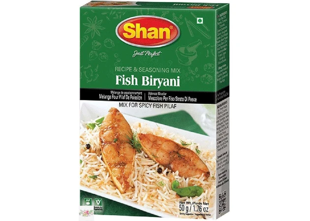 Фото 1 - Fish biryani with Shan fish