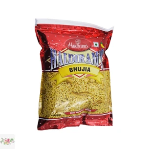 Индийская пряная лапша Острая Бхуджа Haldiram's
