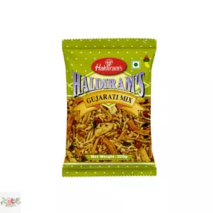 Индийский остро-сладкий снек Гуджарати микс Haldiram's