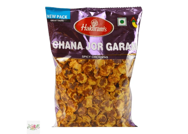 Фото 1 - Crispy chickpea flakes in Haldiram's spices