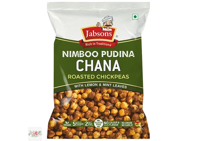 Фото 1 - Jabsons snack nimbo pudina with lemon chickpeas 150 g