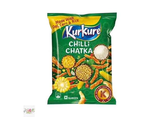 Фото 1 - Chili Chatka Kurkure crispy snack