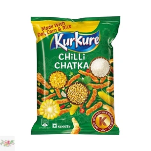 Хрусткий снек Чилі Чатка Kurkure