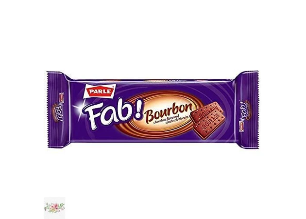 Фото 1 - Indian cookies with chocolate Bourbon Parle
