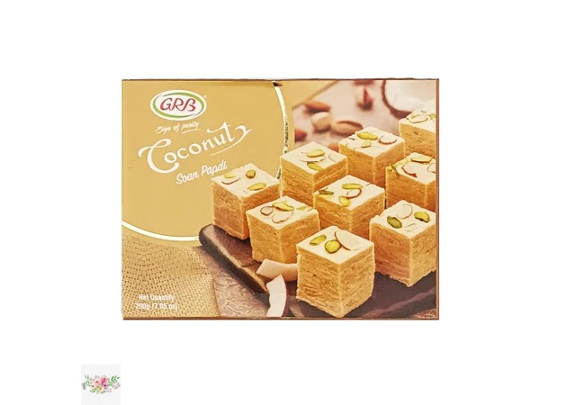 Фото 1 - Soan papda with coconut GRB