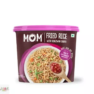 Fried rice with Shezvan chutney (without preservatives) MOM'S