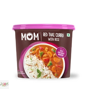Червоний тайський Каррі з рисом MOM'S (без консервантів)