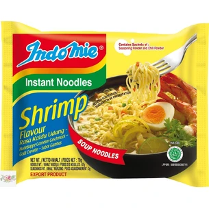 Instant noodles with a taste of Indomie shrimp