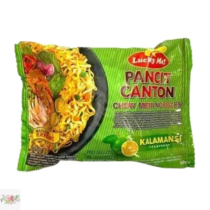 Chow mein noodles with a taste of Calamansa Lucky me