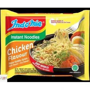 Локшина швидкого приготування зі смаком курки Indomie