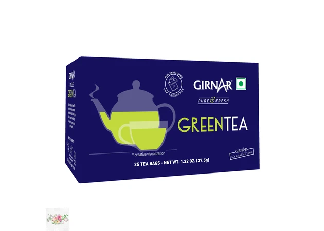 Фото 1 - Girnar Indian green tea (25 packs)