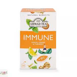 Ahmad Tea Трав'яний чай для імунітету Immunity з імбирем та куркумою (20 пак.)