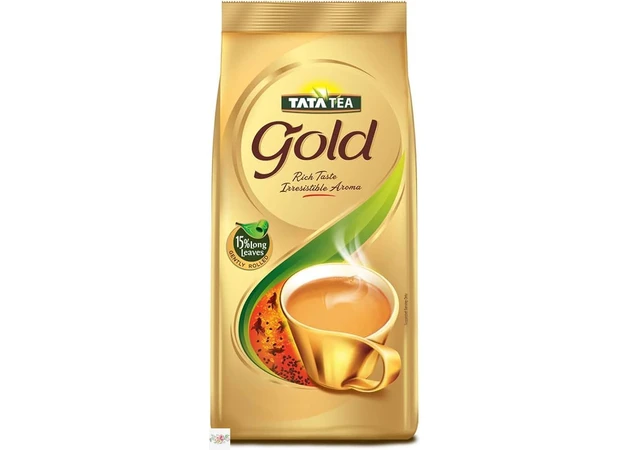 Фото 1 - Чорний преміальний чай Tata tea Gold