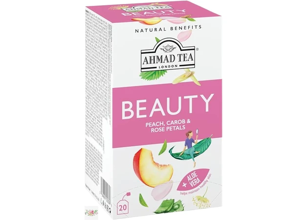 Фото 1 - Ahmad Tea Травяной чай Beauty (20 пак.)