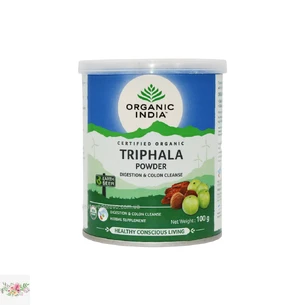 Organic India Аюрведическая трифала в порошке для очищения организма