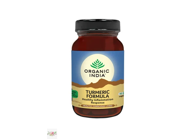 Фото 1 - Organic India Turmeric formula for joint mobility and support (60 capsules)