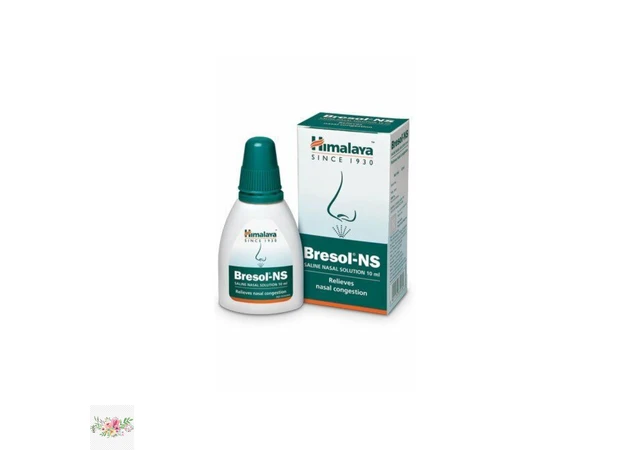 Фото 1 - Nasal drops Bresol NS Himalaya 10 ml (for nasal congestion)
