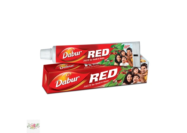 Фото 1 - Червона зубна паста Ред Dabur (Індія)