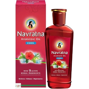 Холодна олія для волосся Navratna