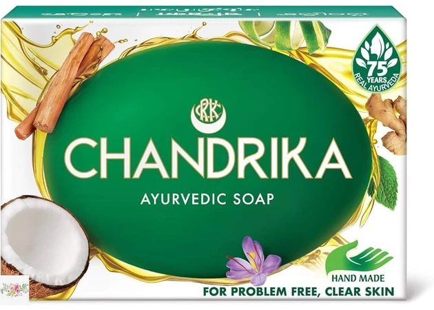 Фото 1 - Ayurvedic soap Chandrika with coconut oil