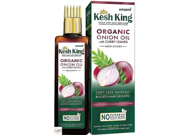 Фото 1 - Organic onion oil with curry leaves Kesh King