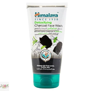 Gel for washing detox Himalaya with activated carbon and green tea