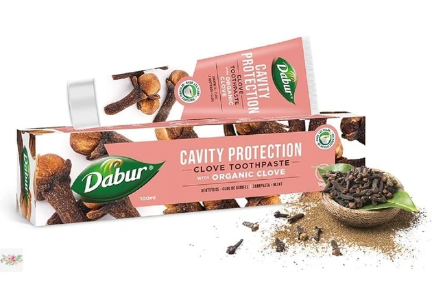 Фото 1 - Зубная паста с гвоздикой Dabur