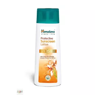 Sunscreen lotion for face and body.