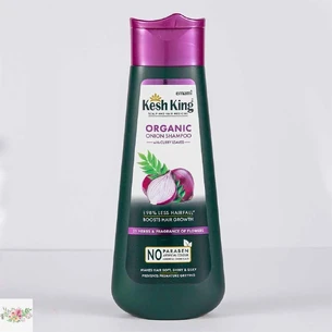 Органічний цибулевий шампунь з листям каррі Kesh King