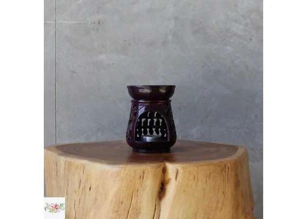 Фото 1 - Кам'яна лампа для ароматерапії Класика