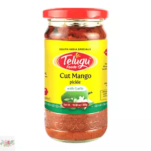 Маринованный пикл из нарезанного манго Telugu 300 г