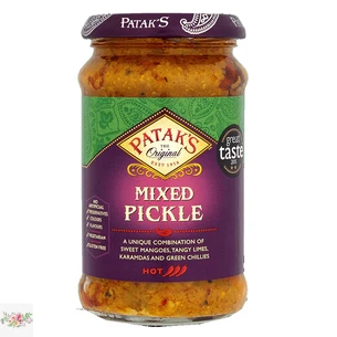 Patak's Indian Mix Veg Pickle (Very Spicy) Marinade