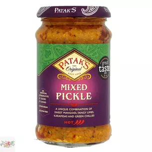 Индийский маринад Микс Вег Пикл (Очень острые) Patak's