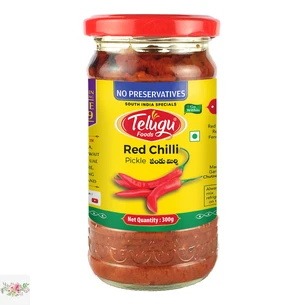 Telugu red chili without garlic peak 300 g