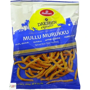 Індійська гостра закуска з рисового борошна Муллу Мурукку Haldiram's