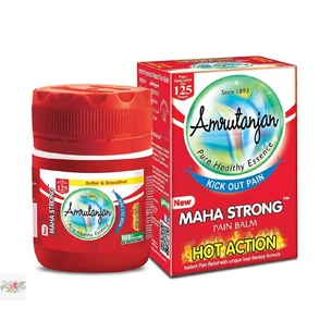 Analgesic balm Maha red Amrutanjan