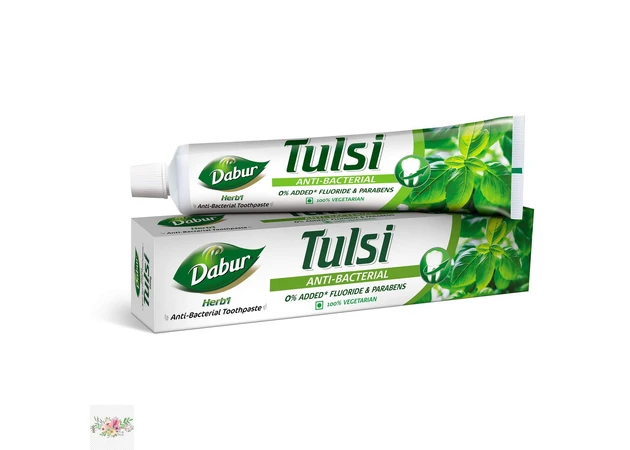 Фото 1 - Зубная паста з тулсі Dabur