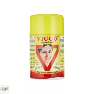 Аюрведический зубной порошок Vicco для укрепления десен и зубов