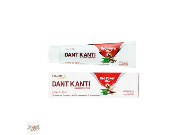 Фото 1 - Red Patanjali toothpaste for gums