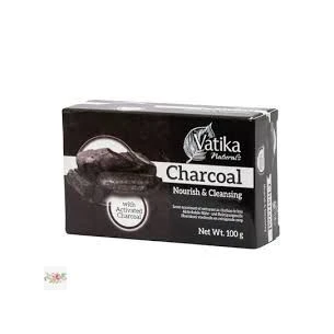 Натуральное мыло с активированным углем Vatika