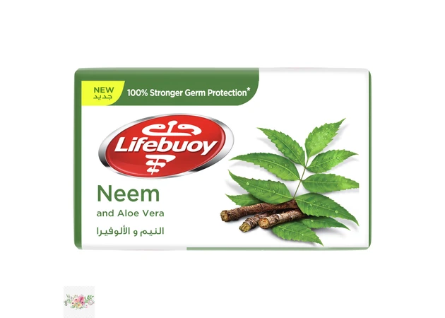 Фото 1 - Натуральное мыло с Нимом и Алоэ вера Lifebuoy