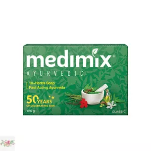 Ayurvedic herbal soap 18 herbs Medimix