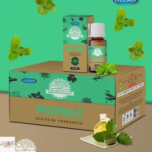 Aromatic oil Ullas Patchouli 10 ml (100% natural)